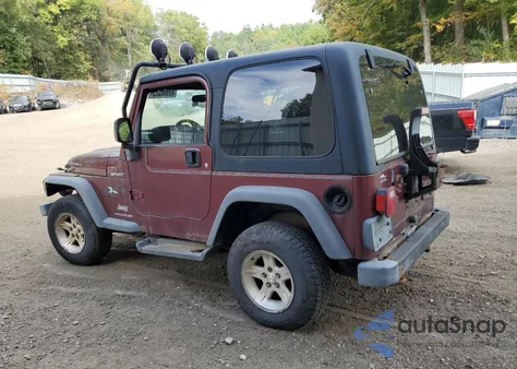 2004 Jeep Wrangler / Tj Sport z USA, uszkodzony, nr VIN 1J4FA49S94P714137